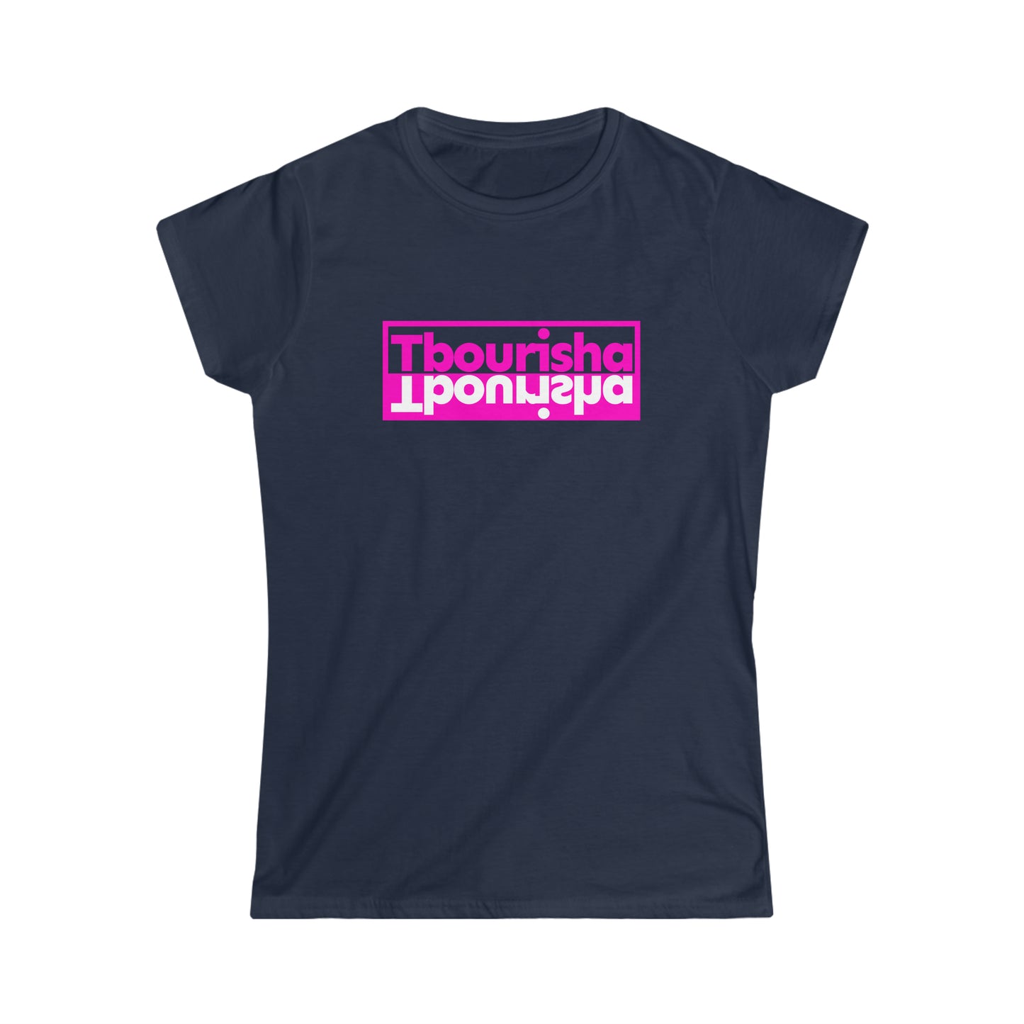 Woman's Tbourisha T-shirt Pink/White