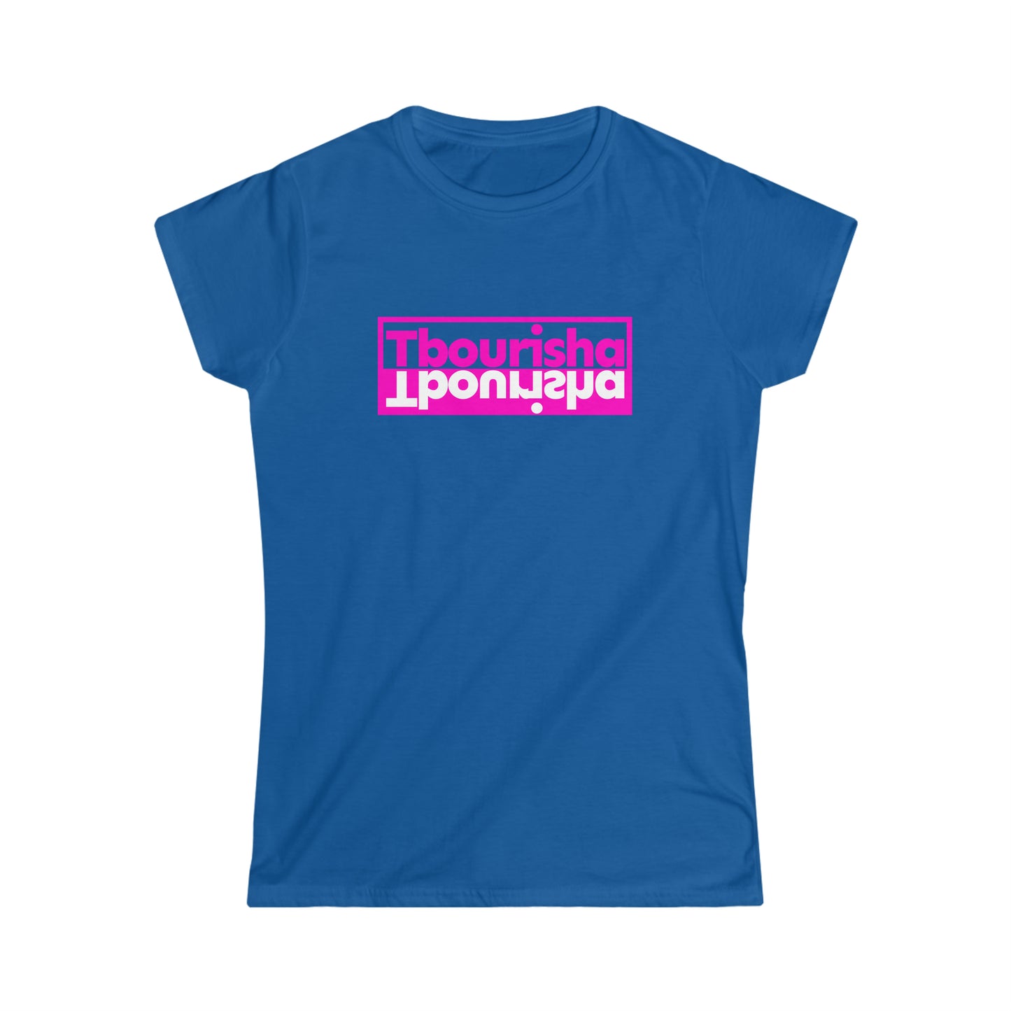 Woman's Tbourisha T-shirt Pink/White