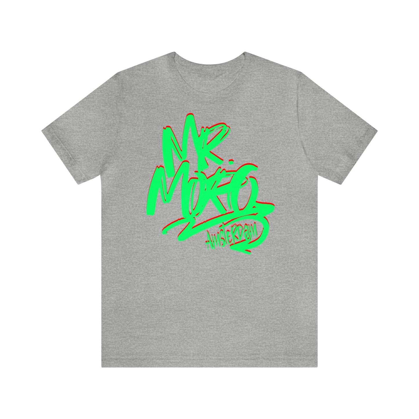 Mr.Moro Graffiti T-shirt Green/Red