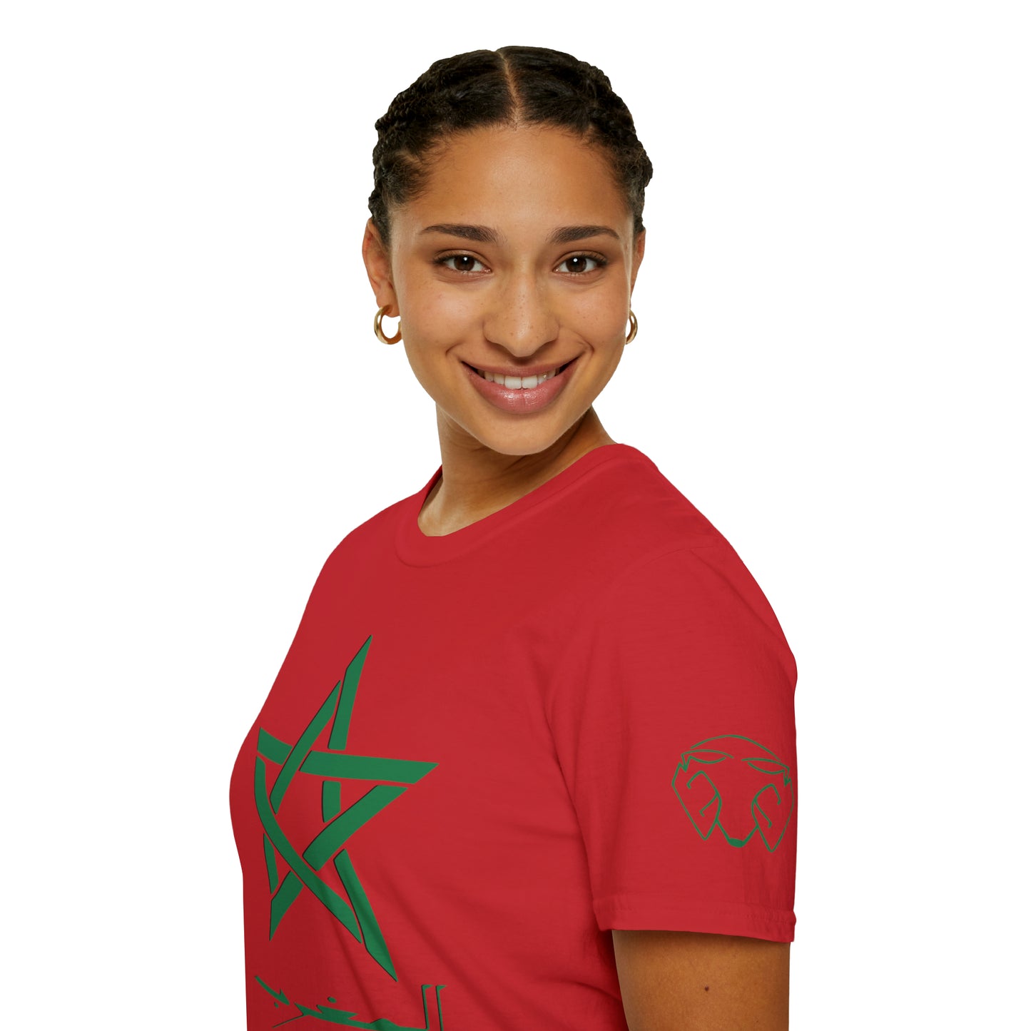 Arabic Moroccan Star Green