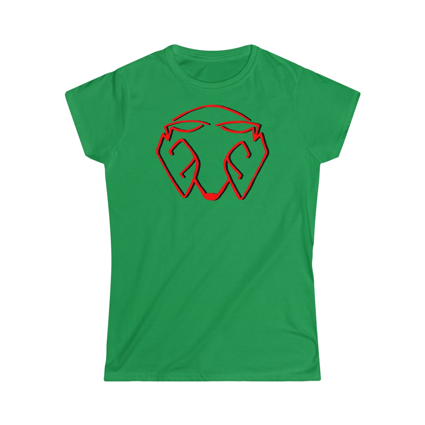Women's Logo Big Head Red