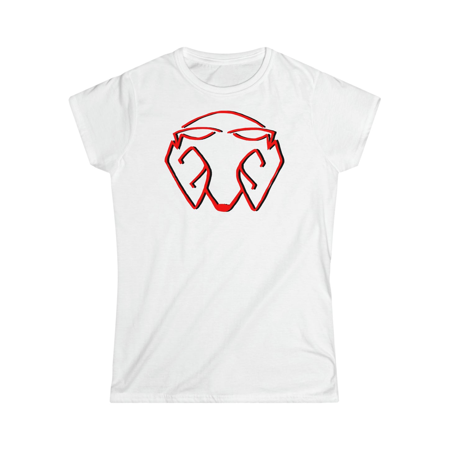 Women's Logo Big Head Red