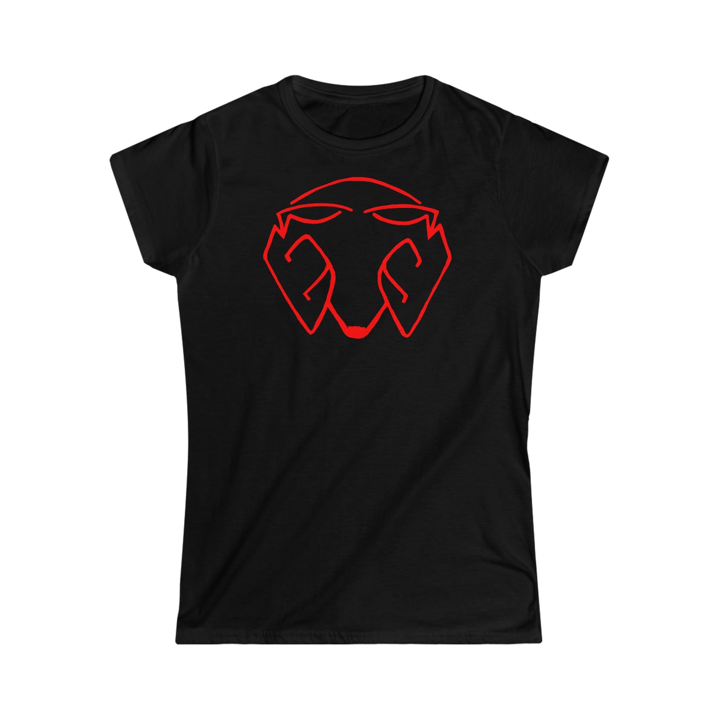 Women's Logo Big Head Red