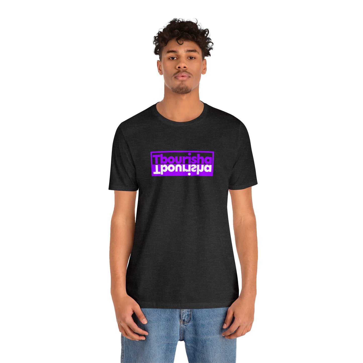 Tbourisha T-shirt Purple/White