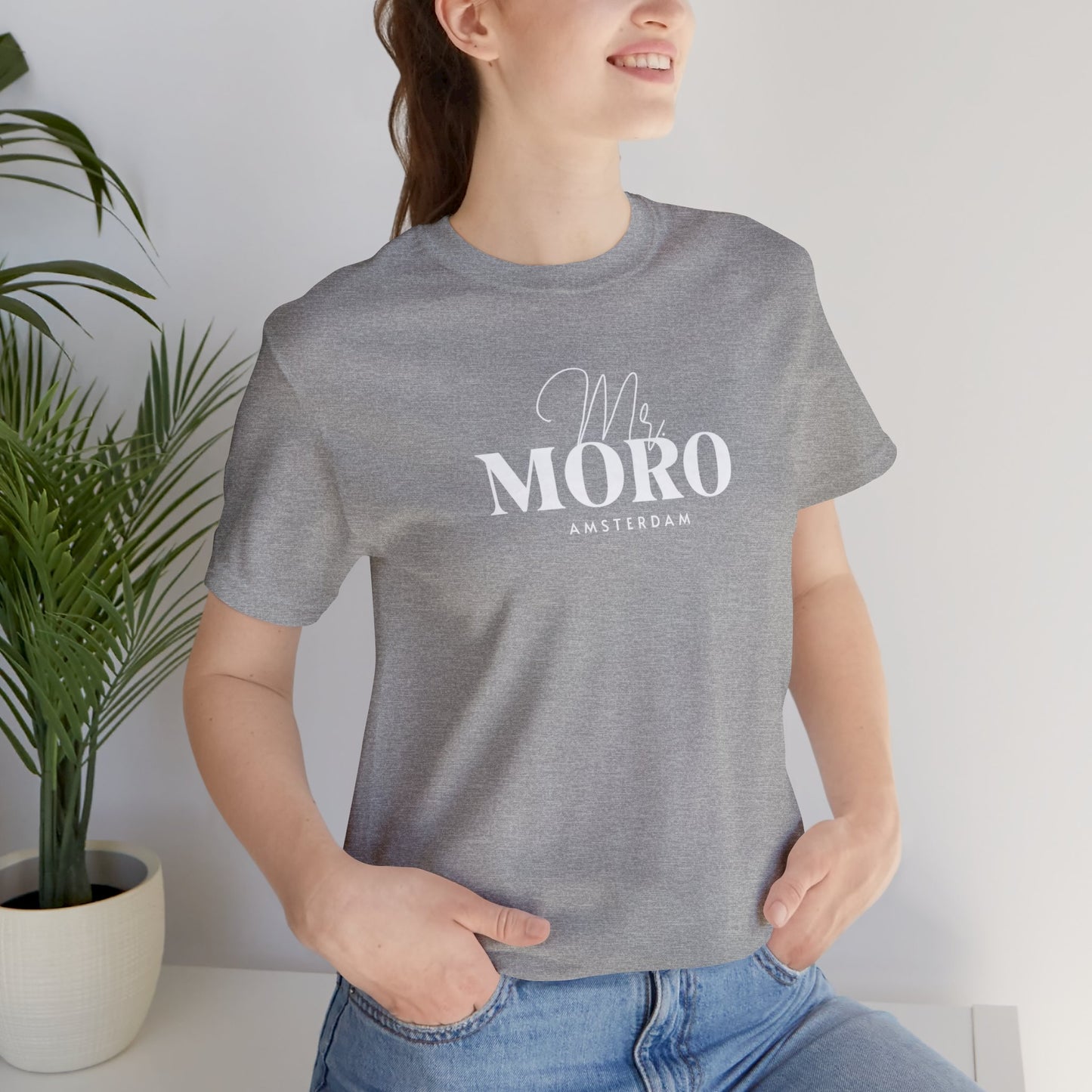 Mr.Moro Amsterdam T-shirt White