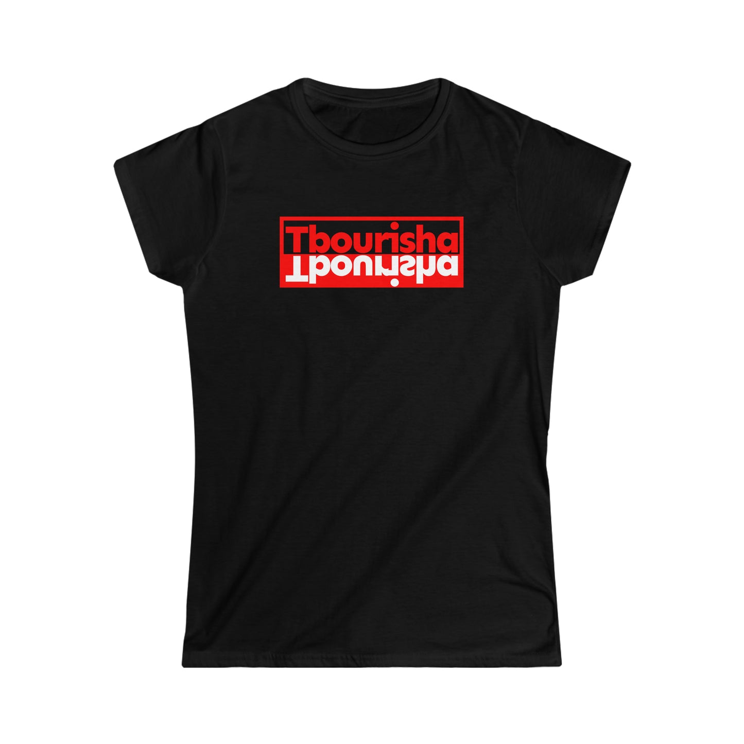 Woman's Tbourisha T-shirt Red/White