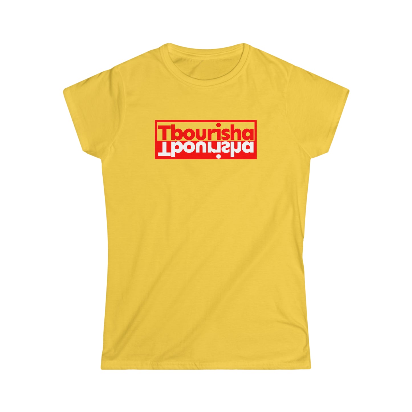 Woman's Tbourisha T-shirt Red/White