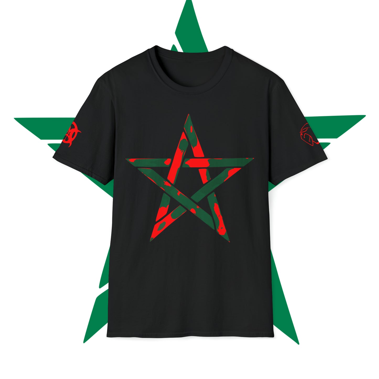 Giant Moroccan Star Green/Red
