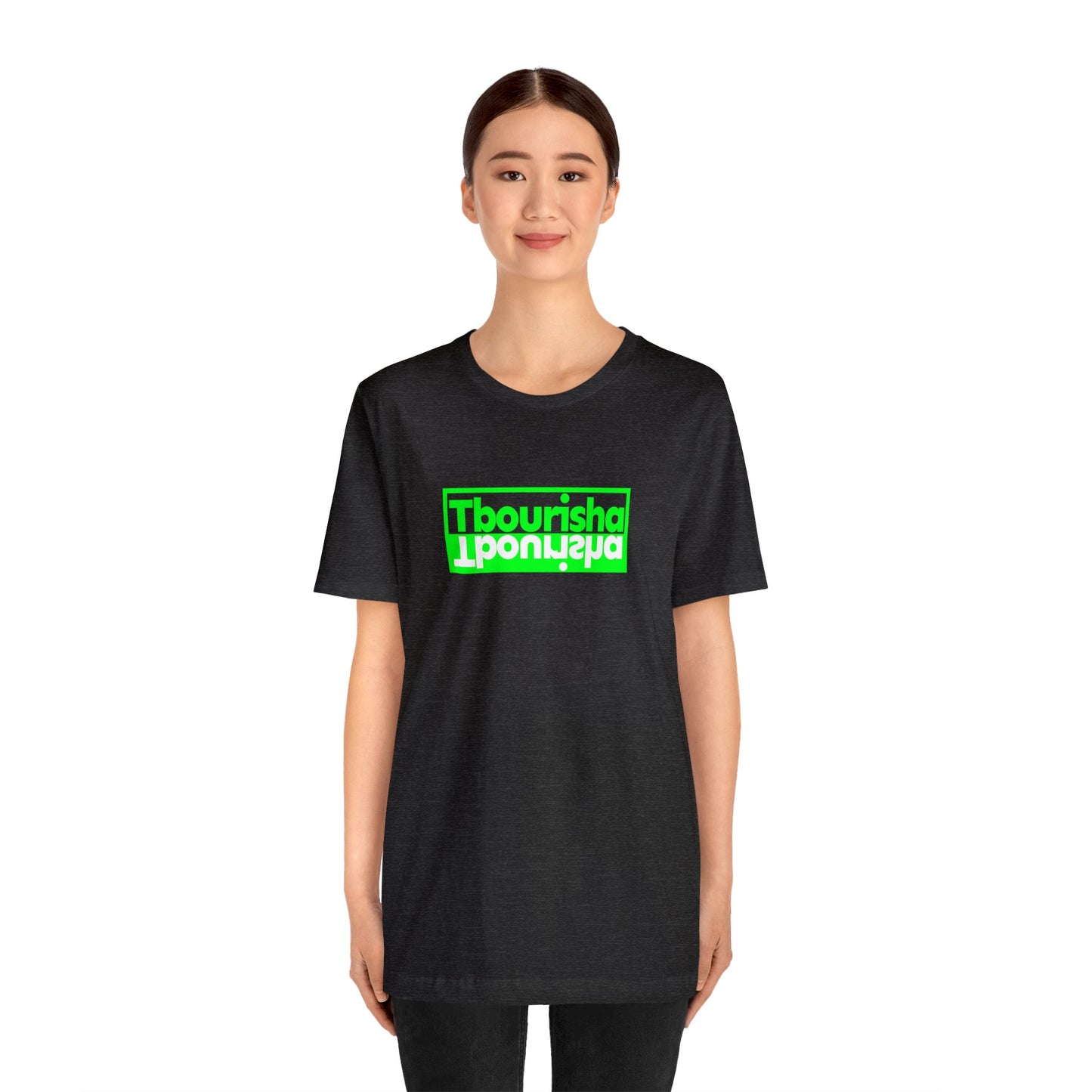 Tbourisha T-shirt Green/White