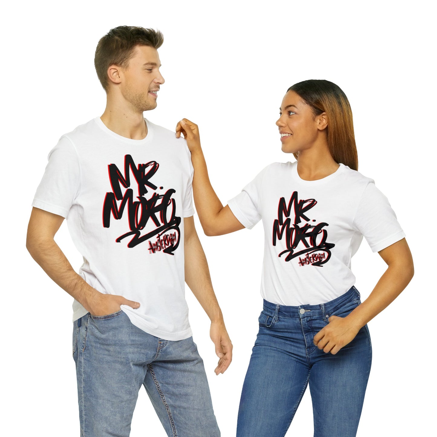 Mr.Moro Graffiti T-shirt Red/Black