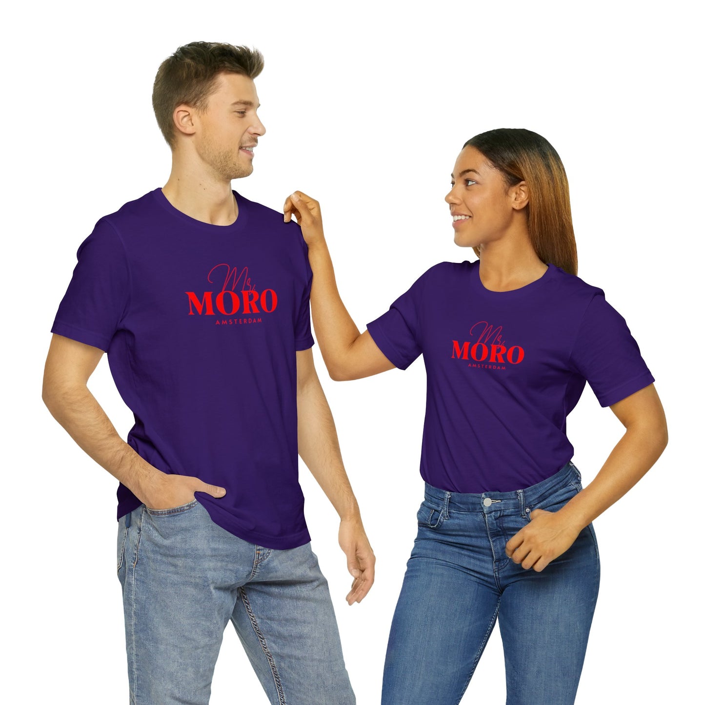 Mr.Moro Amsterdam T-shirt Red