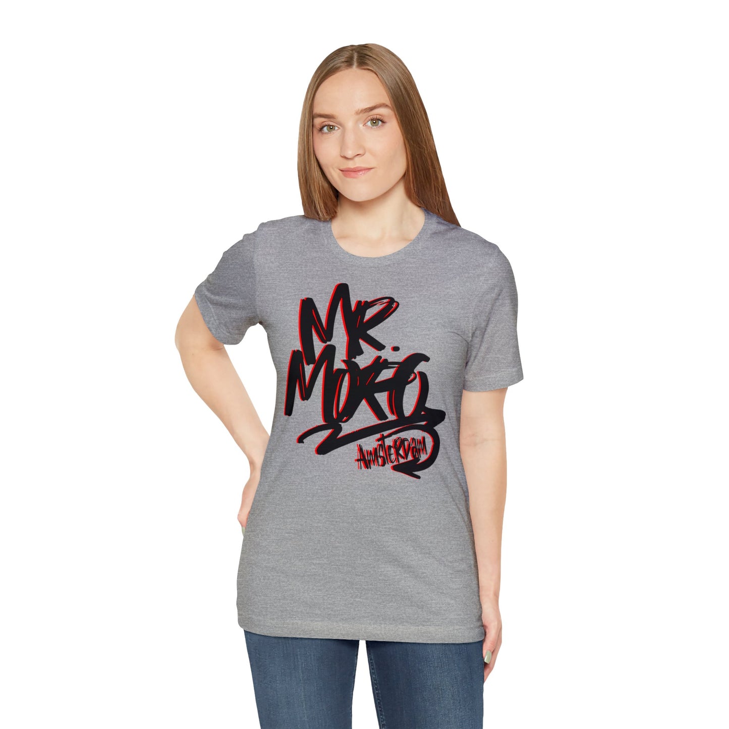 Mr.Moro Graffiti T-shirt Red/Black