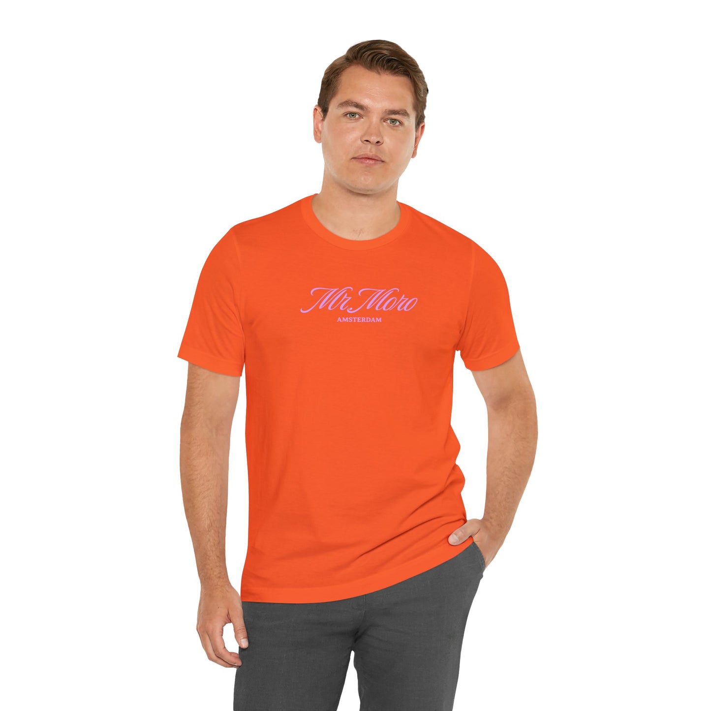 Mr.Moro Amsterdam Classic T-shirt Pink