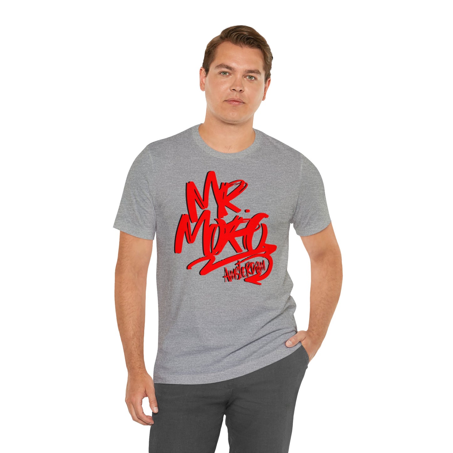 Mr.Moro Graffiti T-shirt Red/Black