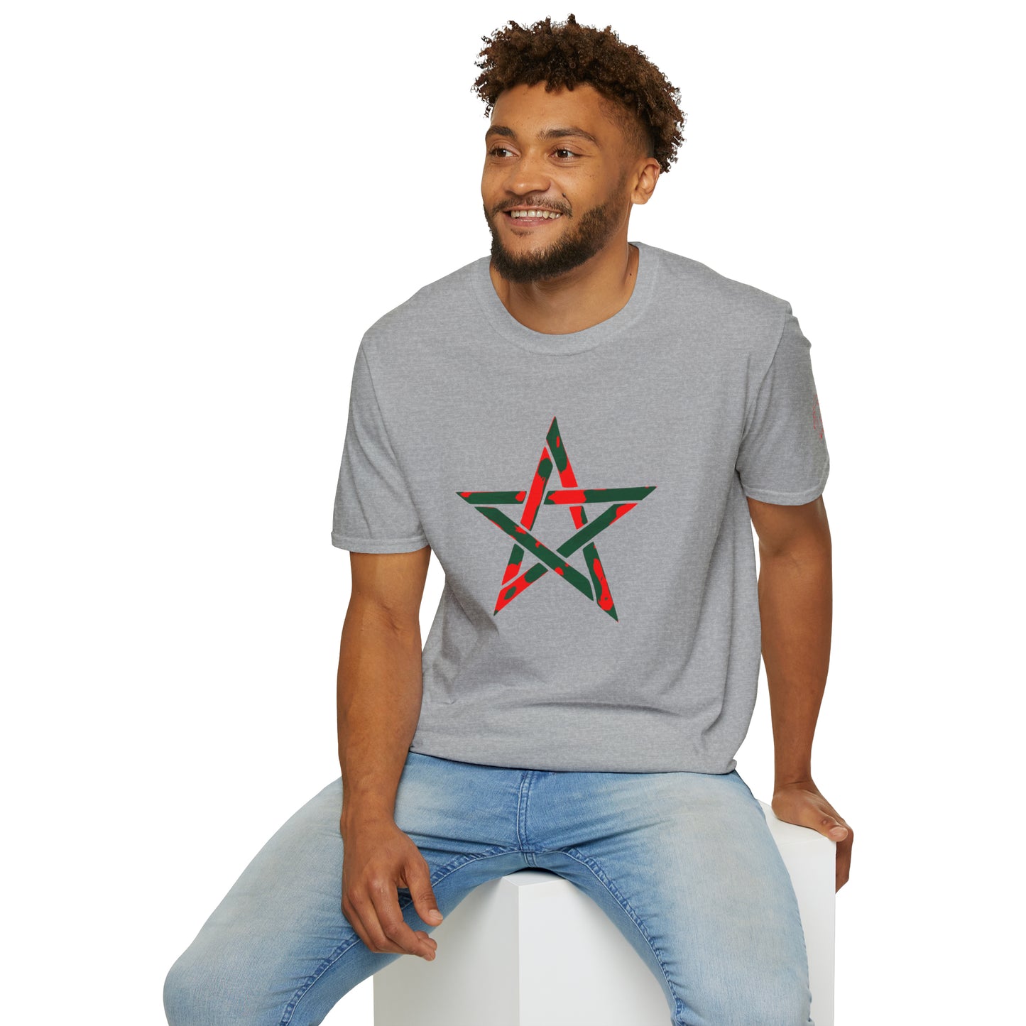 Moroccan Star Green/Red