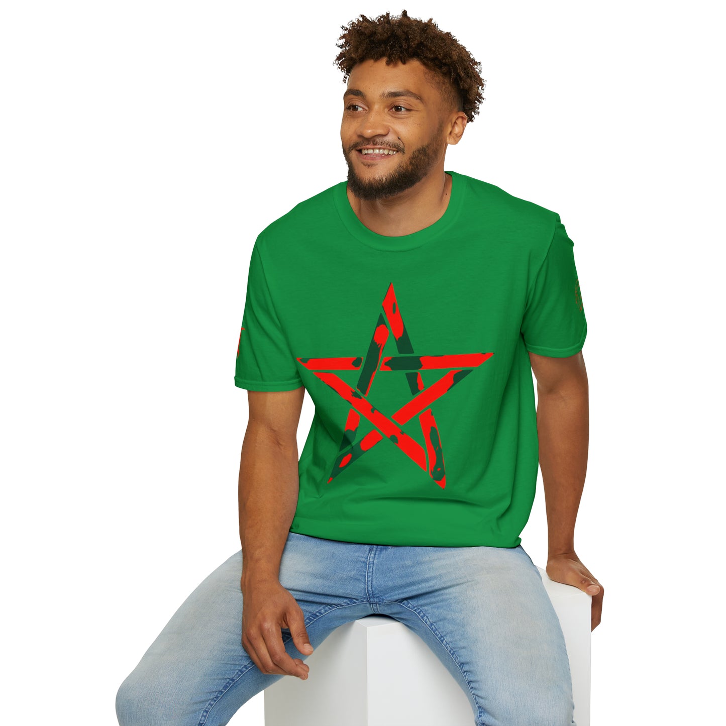 Giant Moroccan Star Red/Green