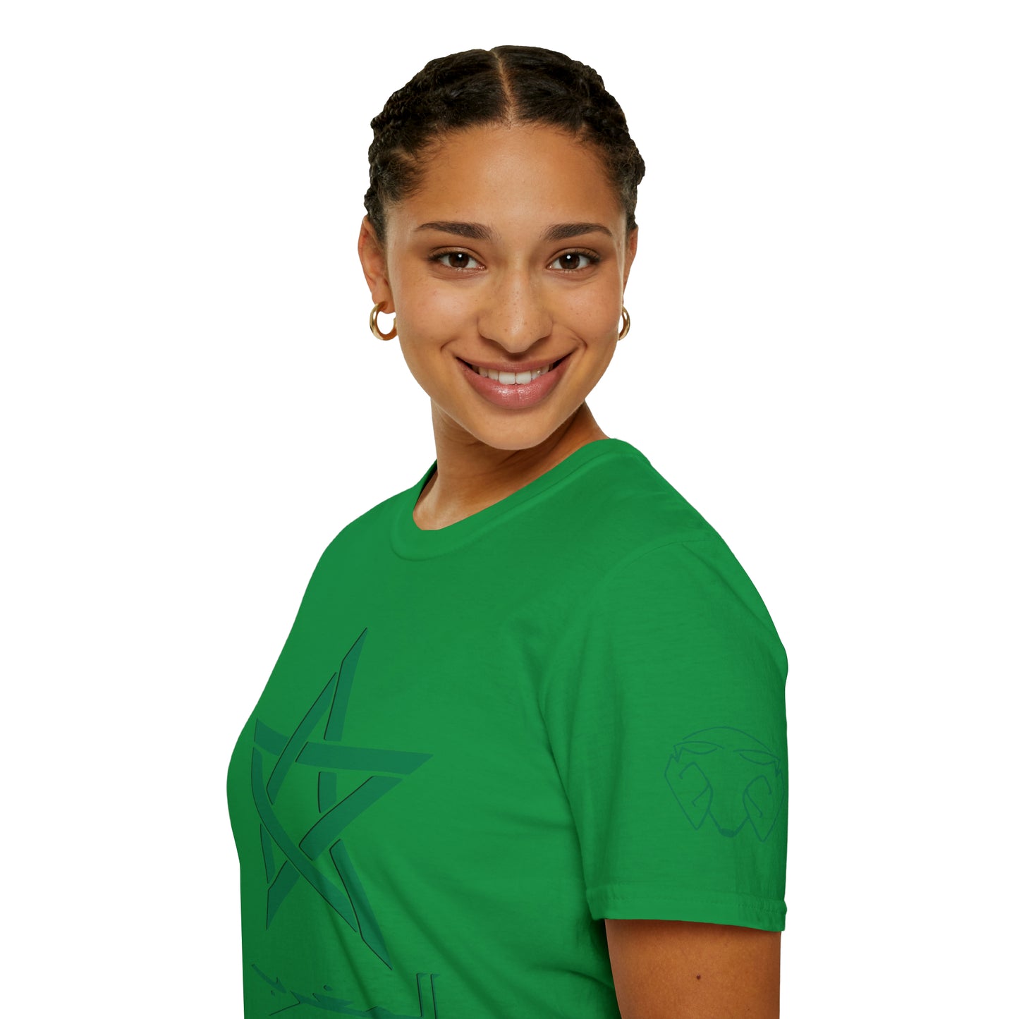 Arabic Moroccan Star Green