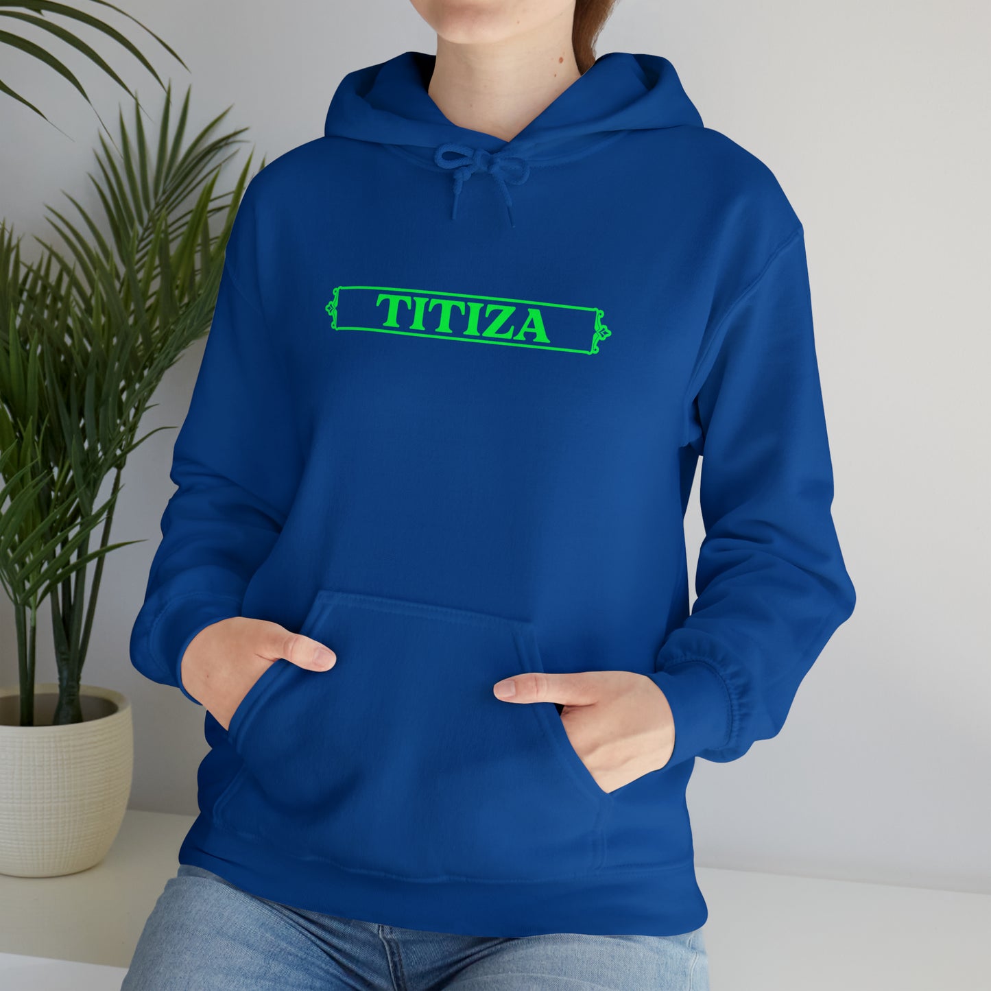 Woman's Hoodie Titza Green