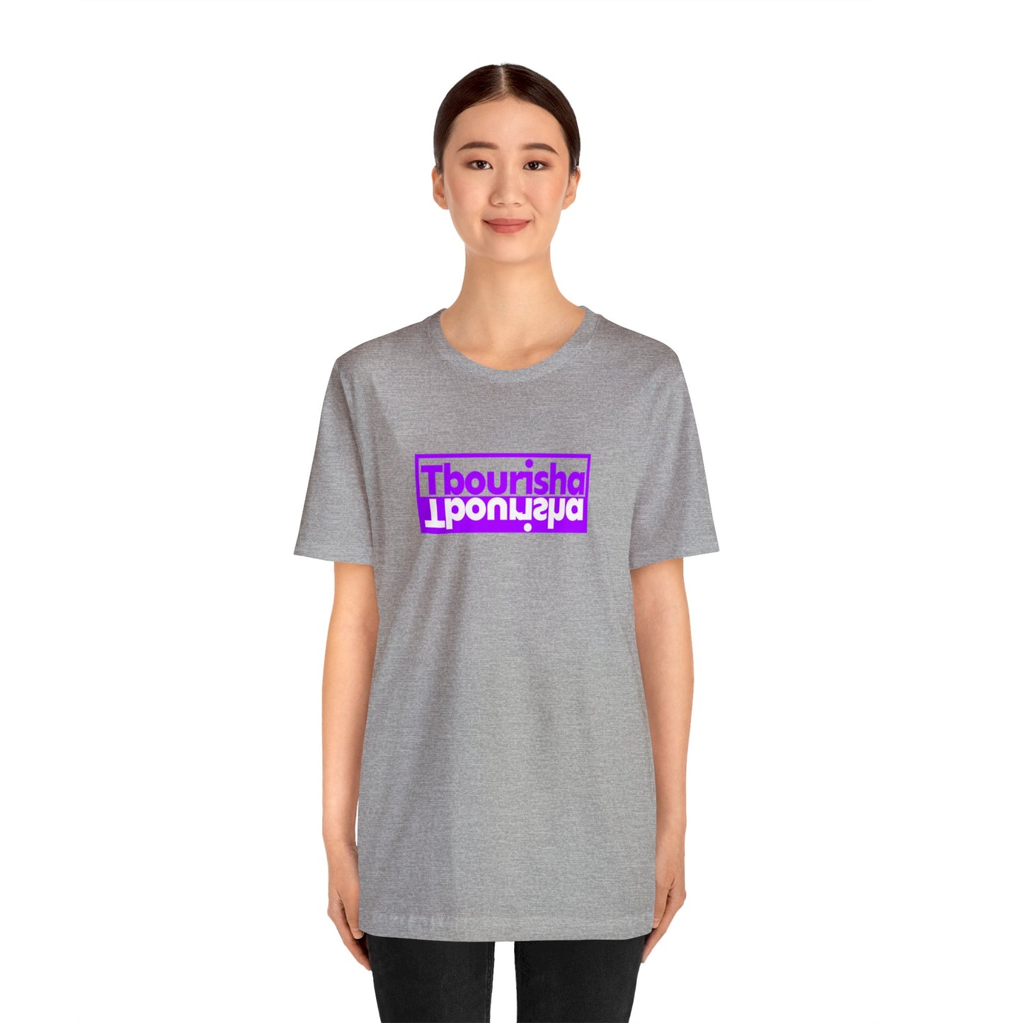 Tbourisha T-shirt Purple/White