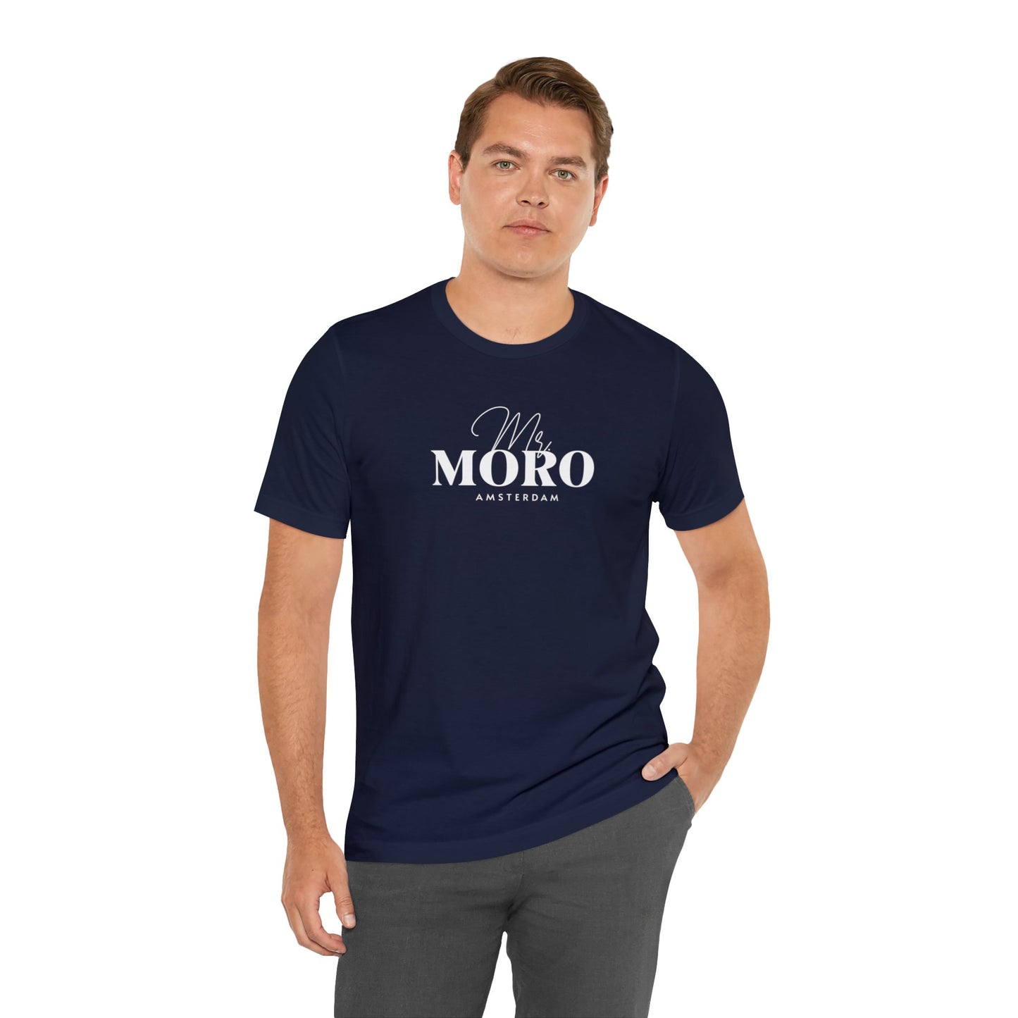 Mr.Moro Amsterdam T-shirt White