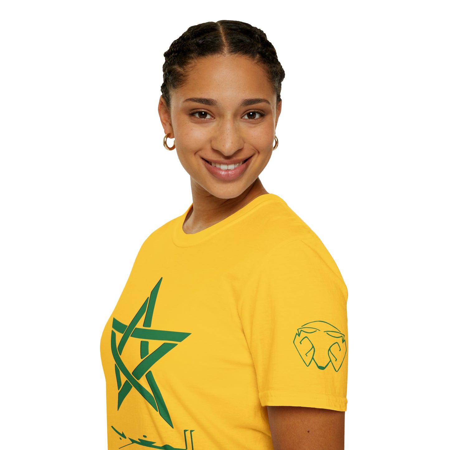 Arabic Moroccan Star Green