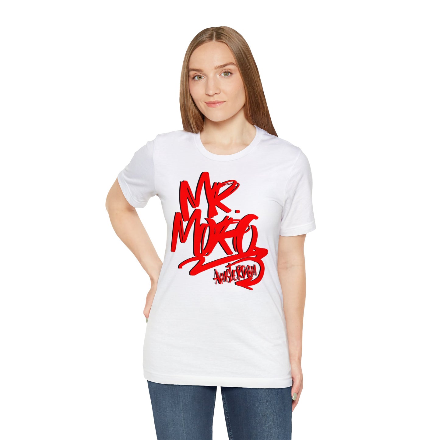 Mr.Moro Graffiti T-shirt Red/Black