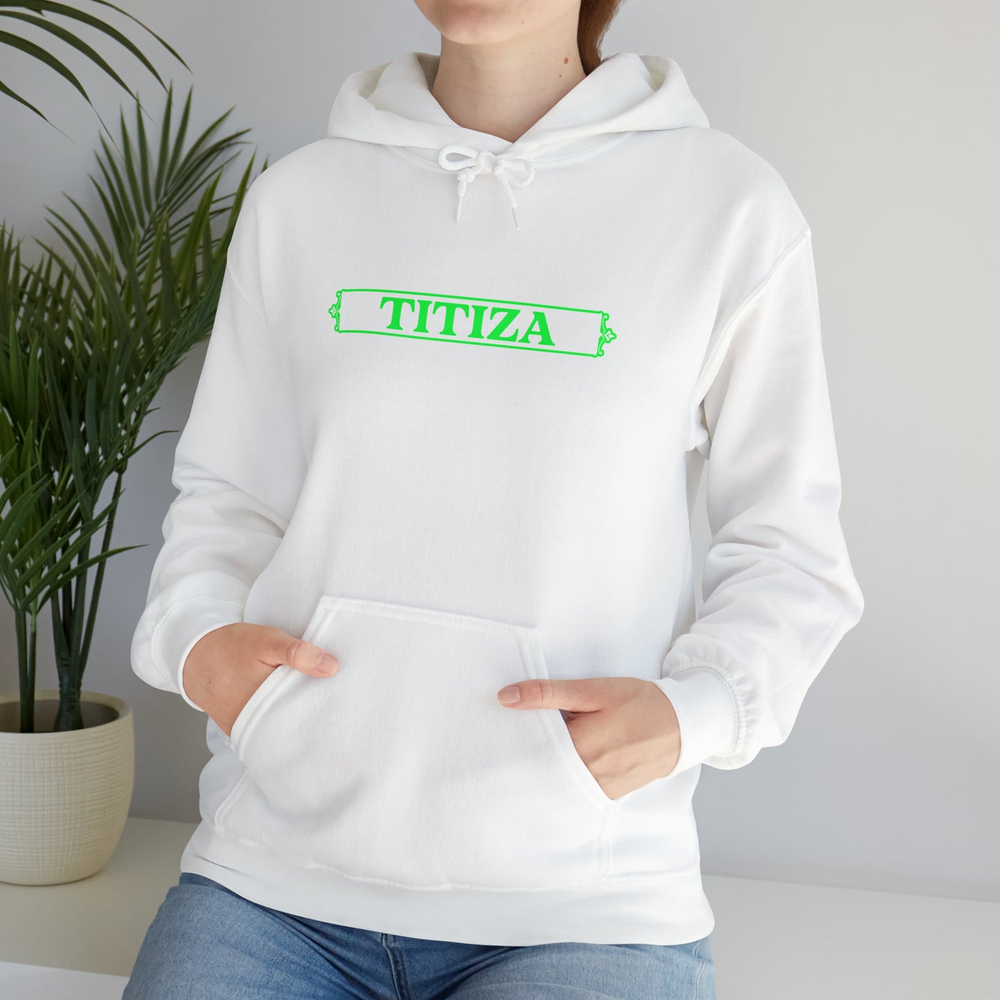 Woman's Hoodie Titza Green
