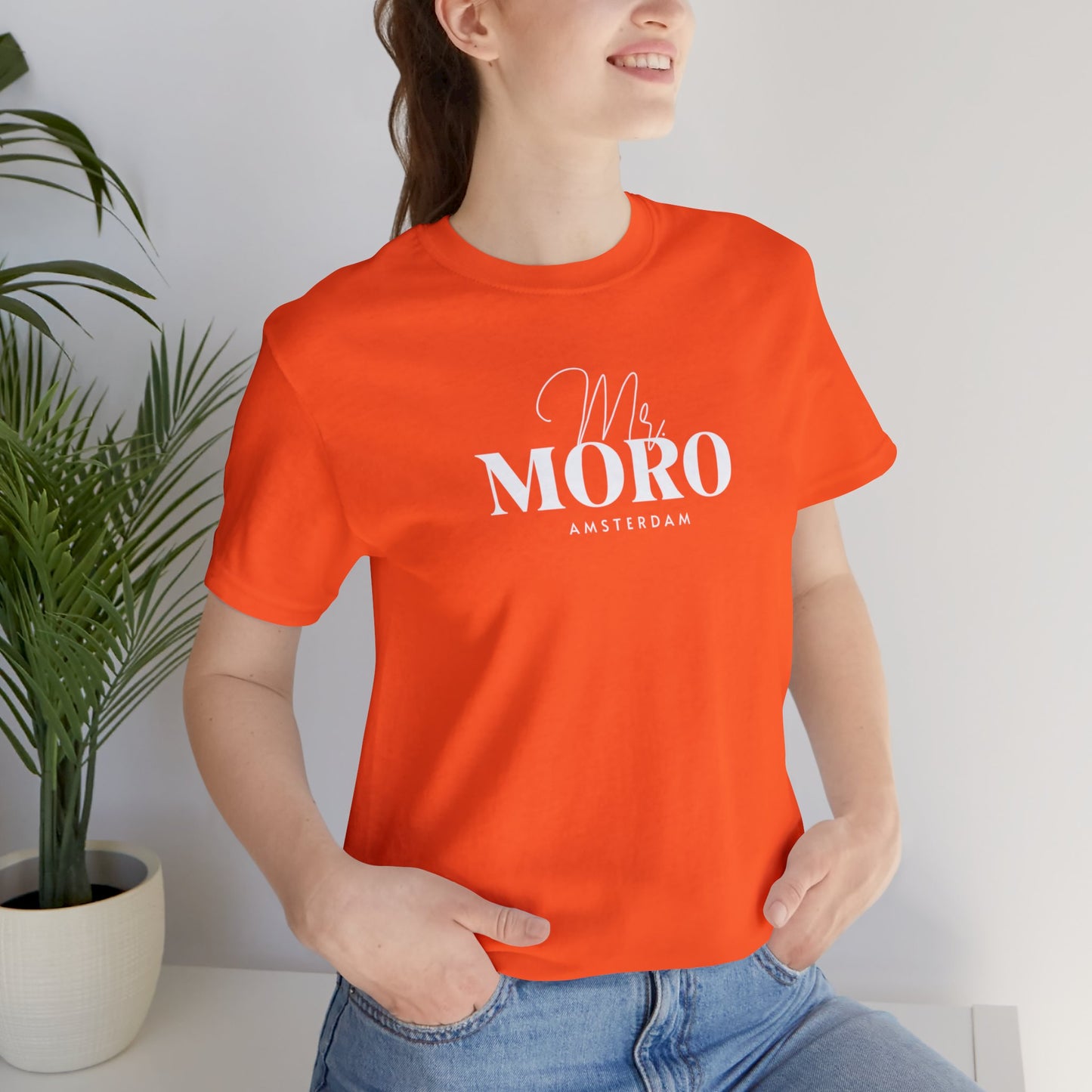 Mr.Moro Amsterdam T-shirt White