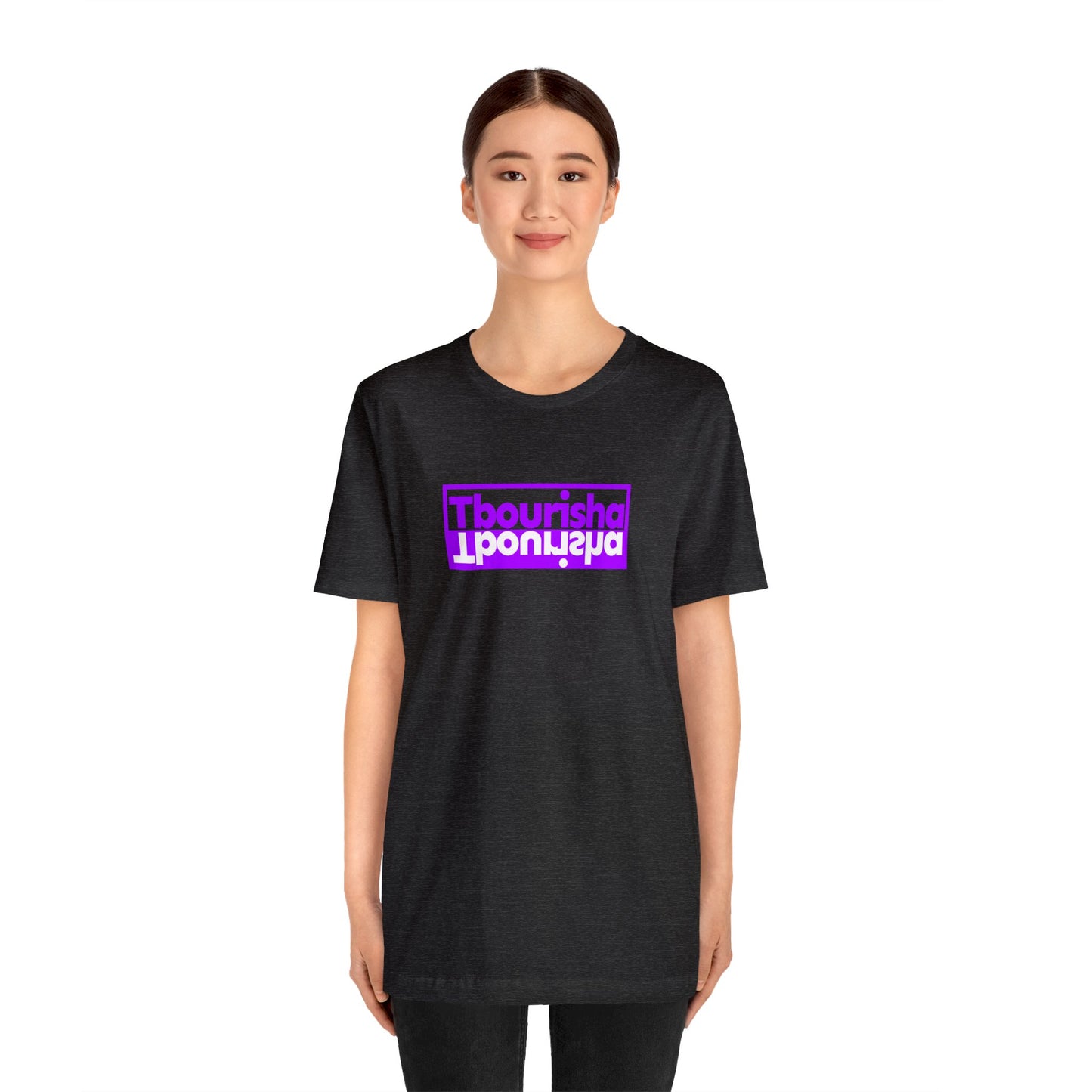 Tbourisha T-shirt Purple/White