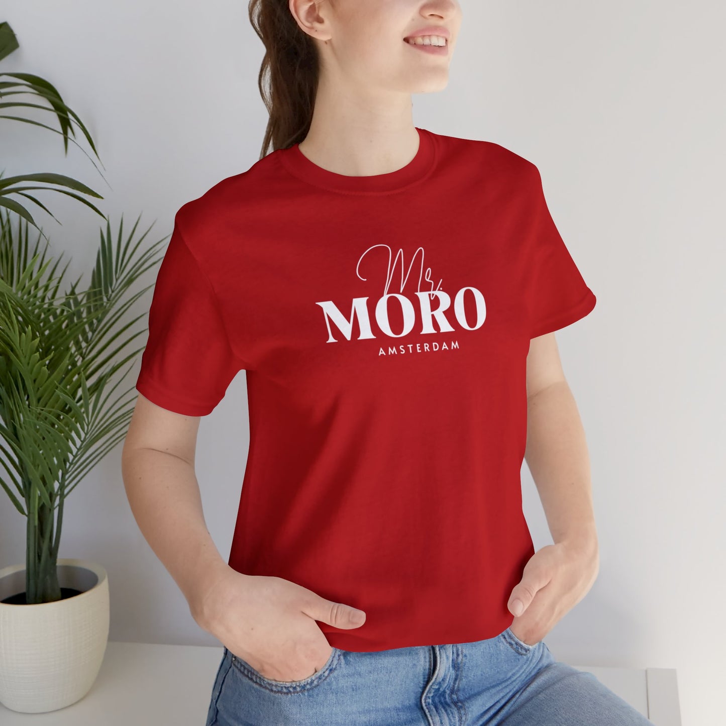 Mr.Moro Amsterdam T-shirt White