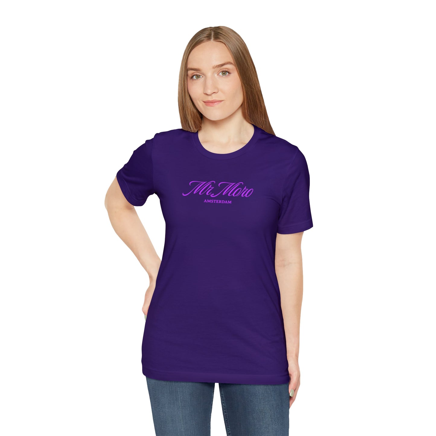 Mr.Moro Amsterdam Classic T-shirt Purple