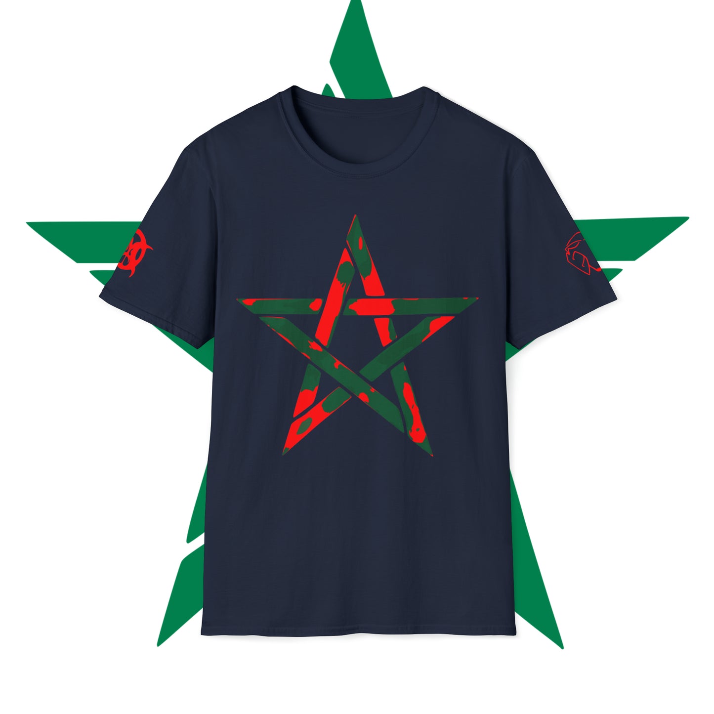 Giant Moroccan Star Green/Red
