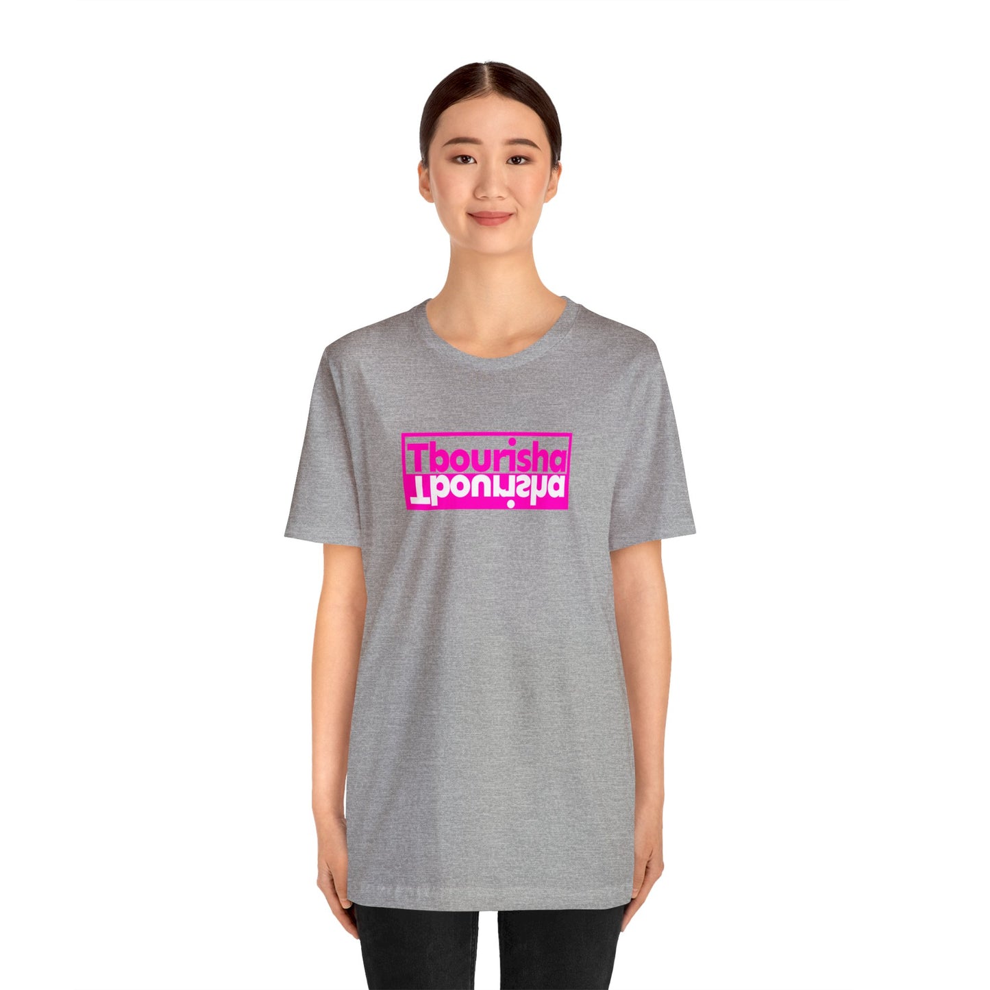 Tbourisha T-shirt Pink/White
