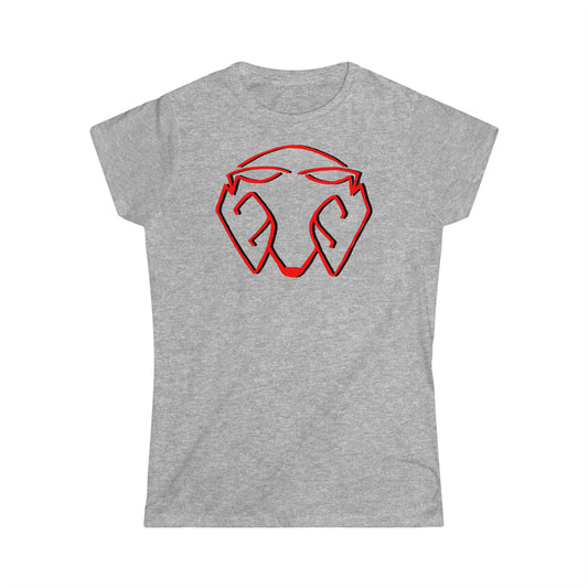 Women's Logo Big Head Red