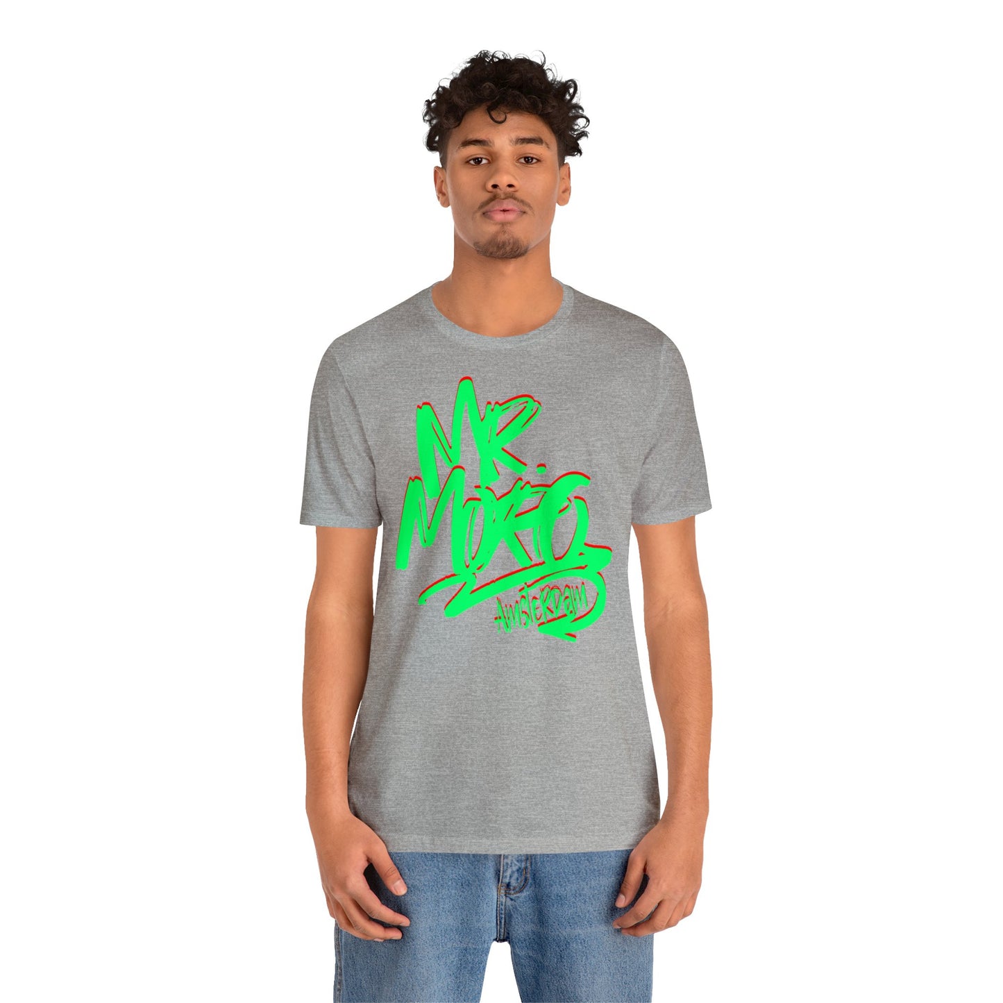 Mr.Moro Graffiti T-shirt Green/Red