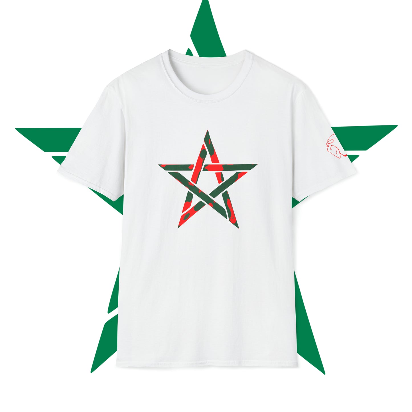 Moroccan Star Green/Red