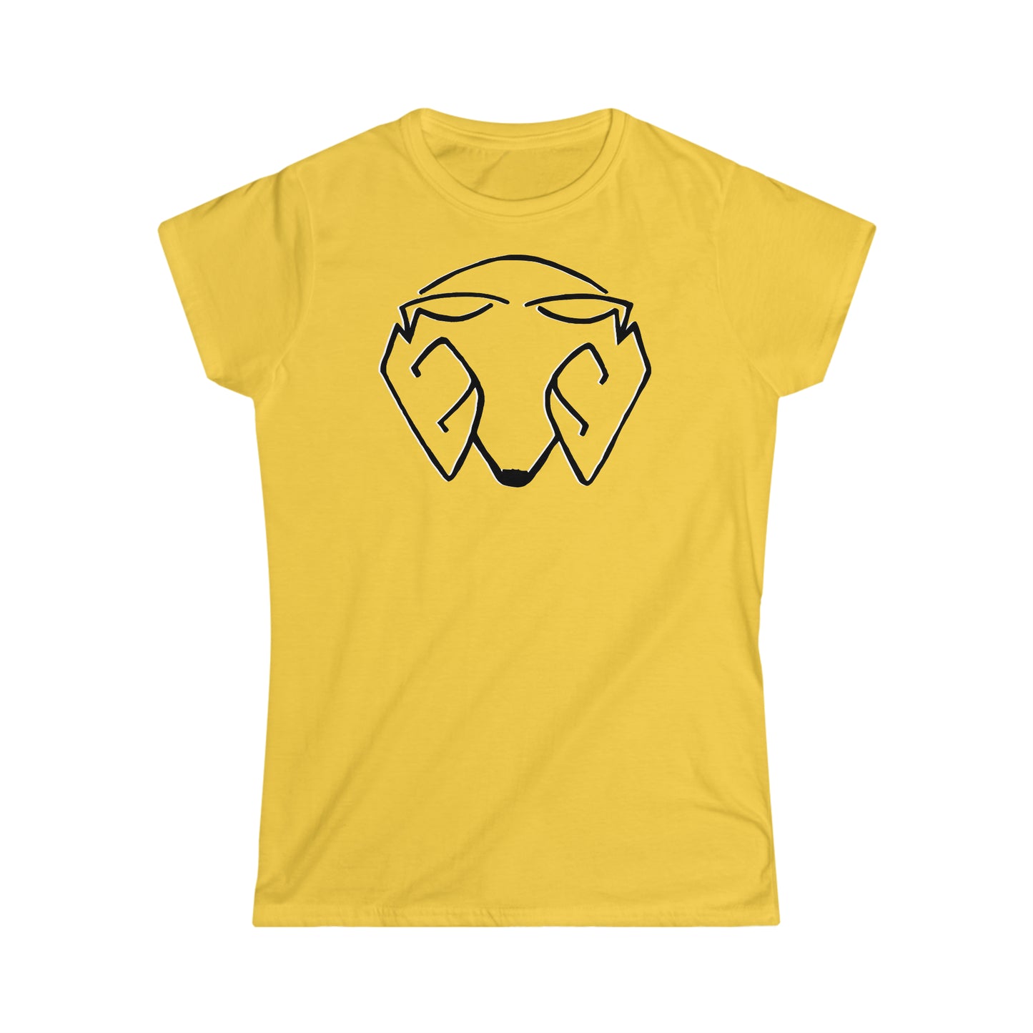 Women's Logo Big Head Black