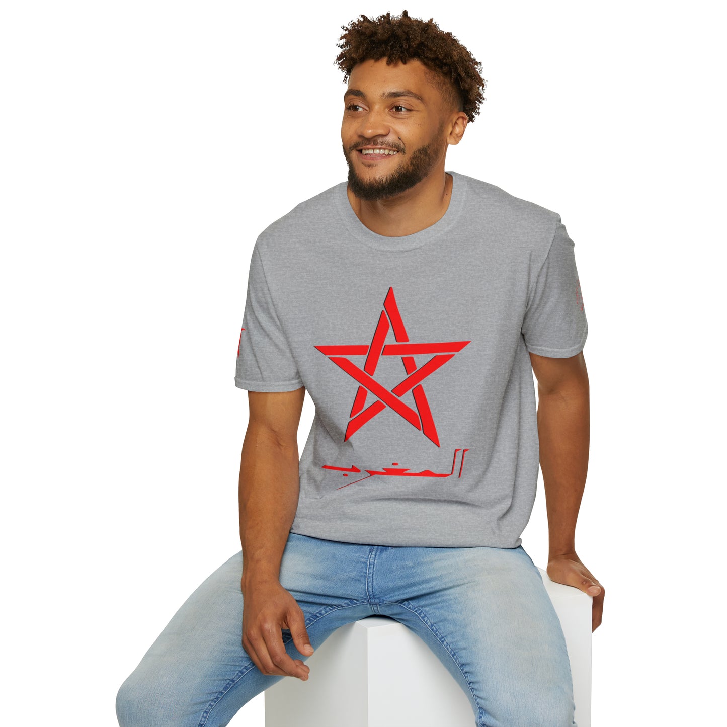Arabic Moroccan Star Red