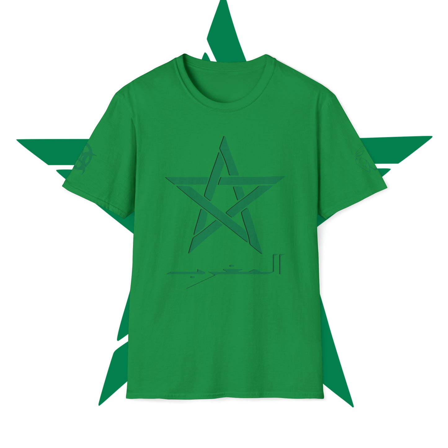 Arabic Moroccan Star Green