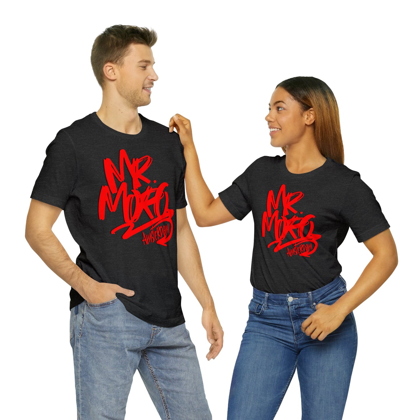 Mr.Moro Graffiti T-shirt Red/Black