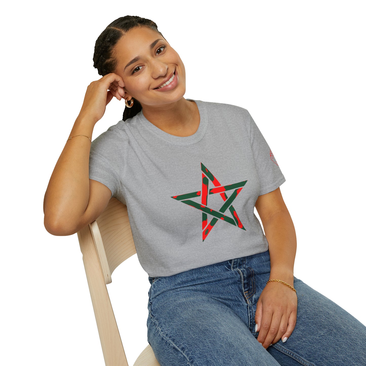 Moroccan Star Green/Red