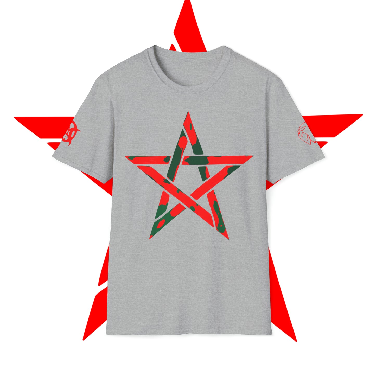 Giant Moroccan Star Red/Green