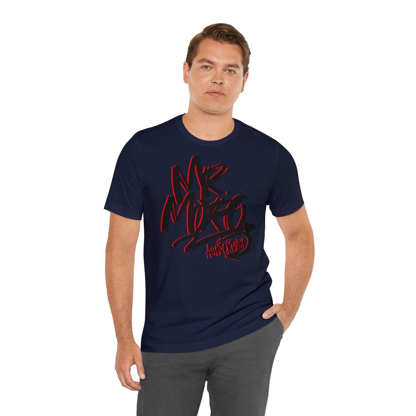 Mr.Moro Graffiti T-shirt Red/Black