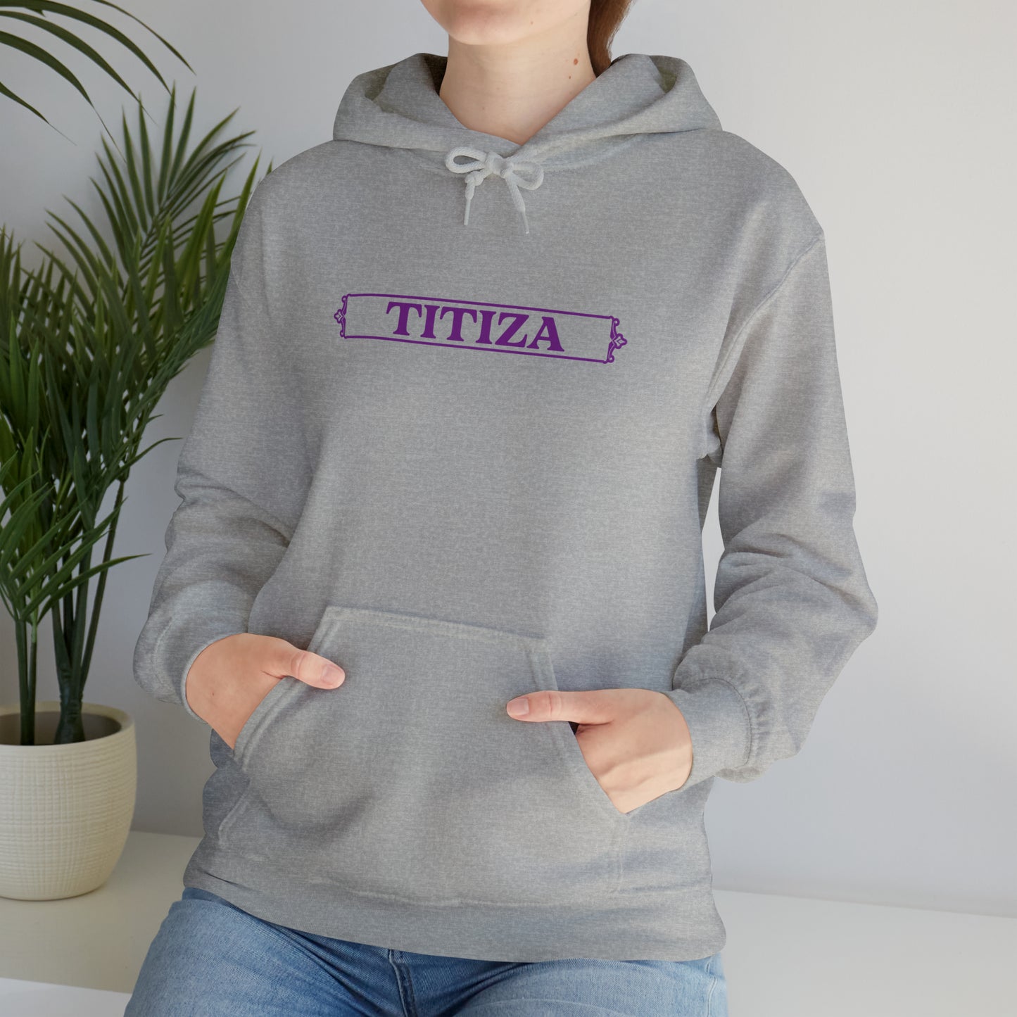 Woman's Hoodie Titza Purple