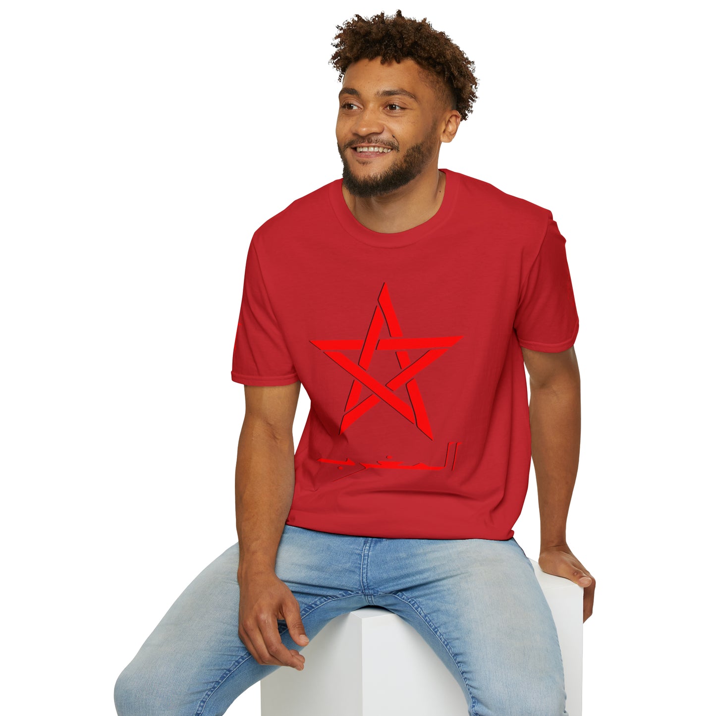 Arabic Moroccan Star Red