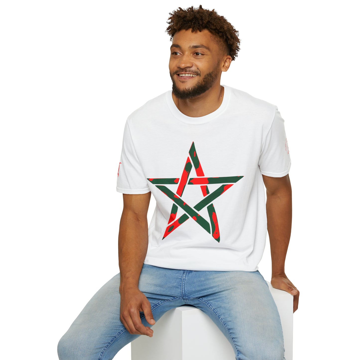 Giant Moroccan Star Green/Red