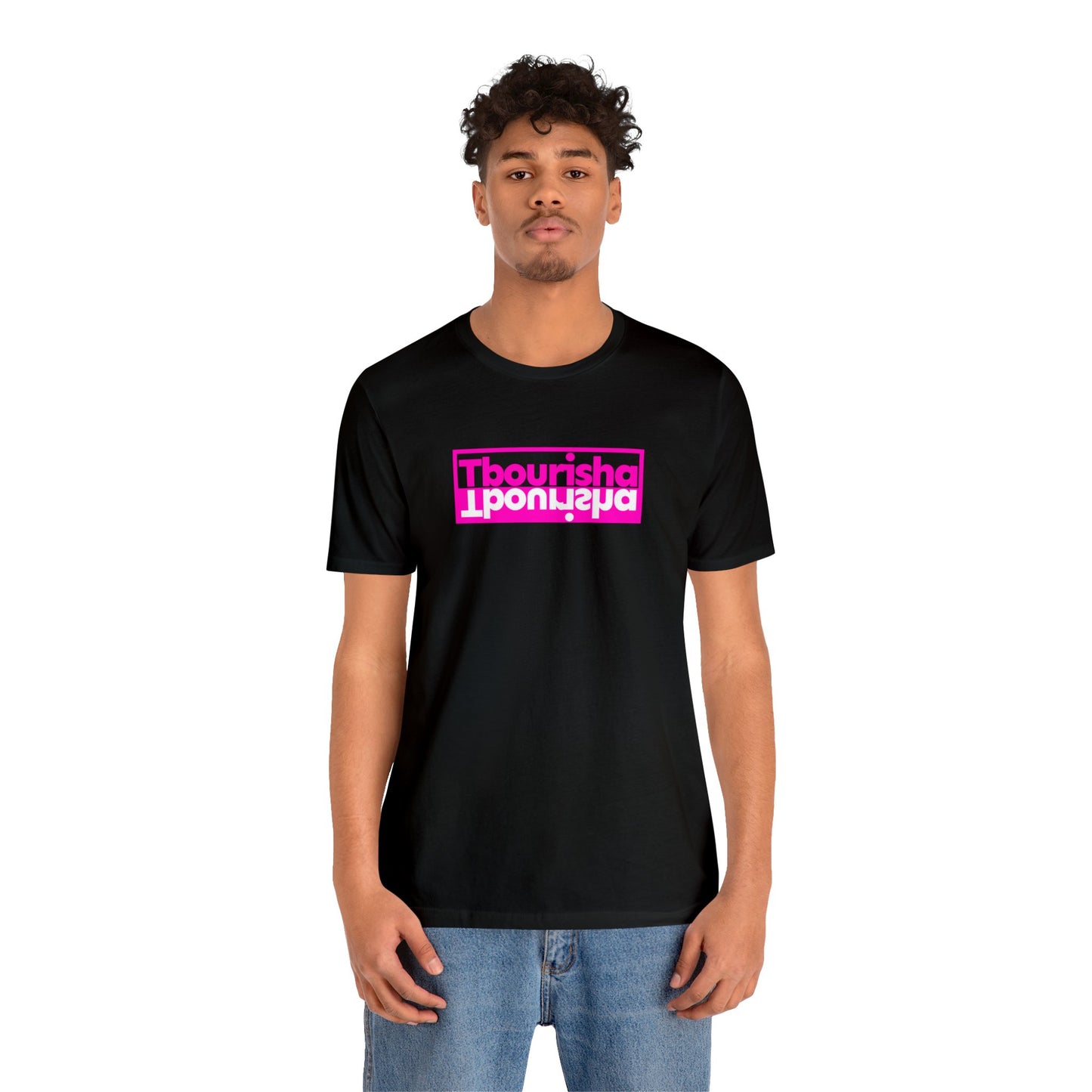 Tbourisha T-shirt Pink/White