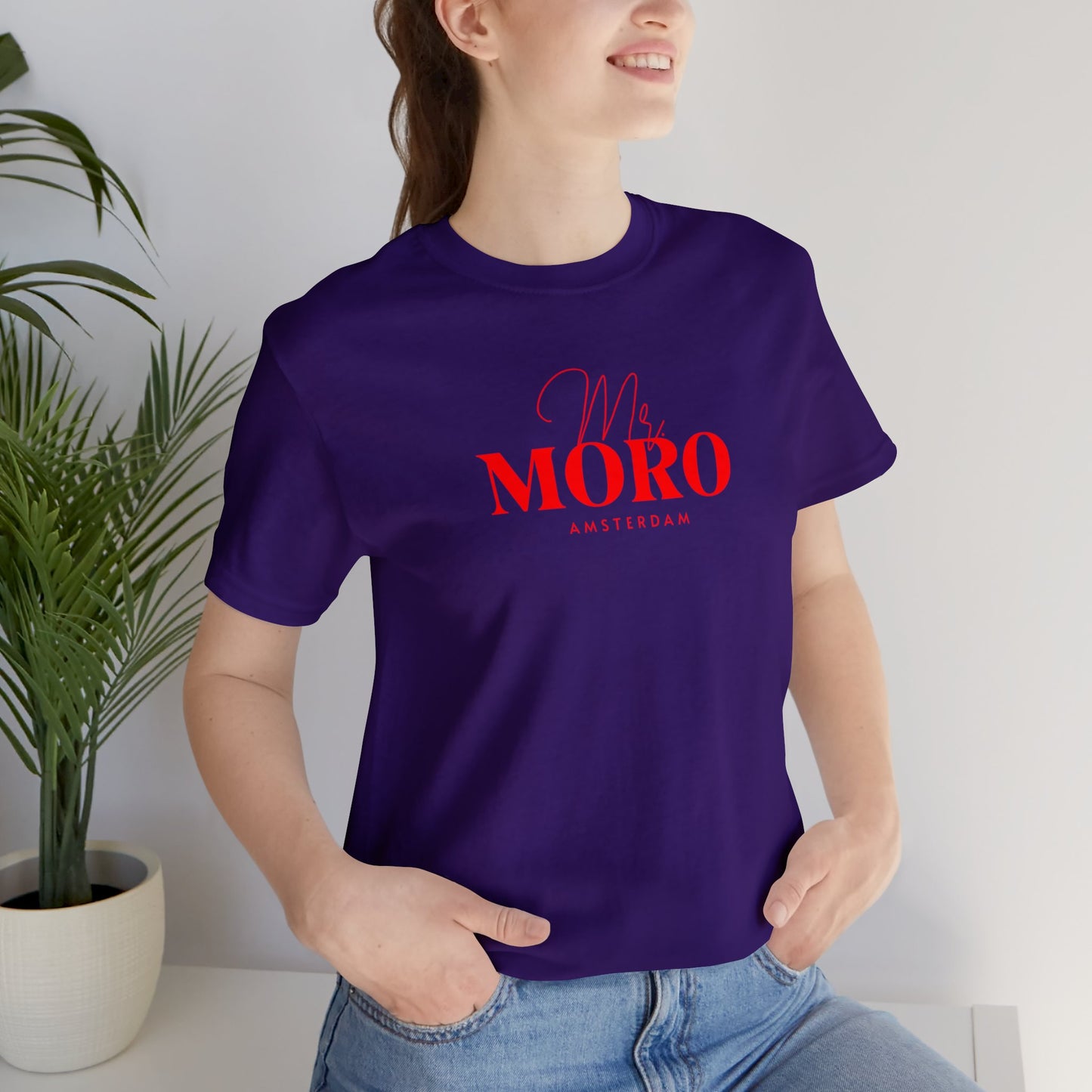 Mr.Moro Amsterdam T-shirt Red