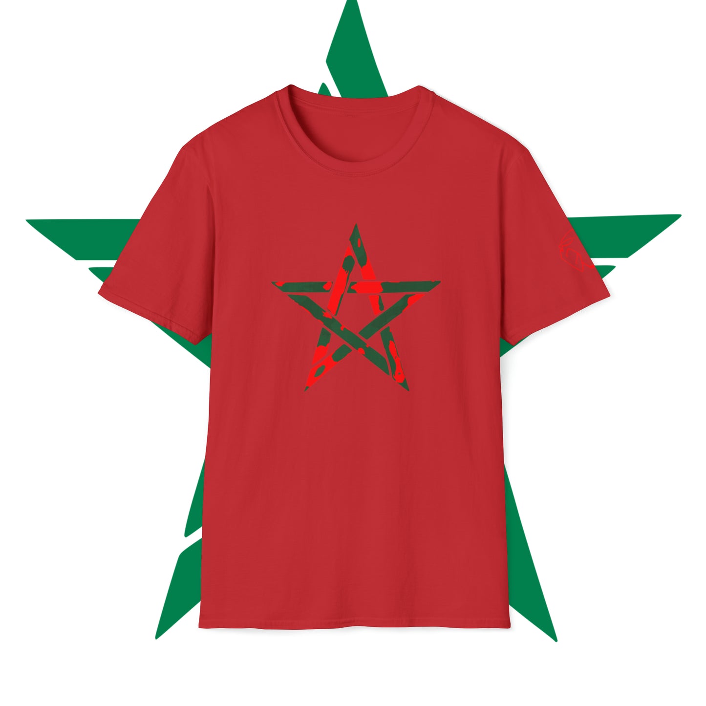 Moroccan Star Green/Red