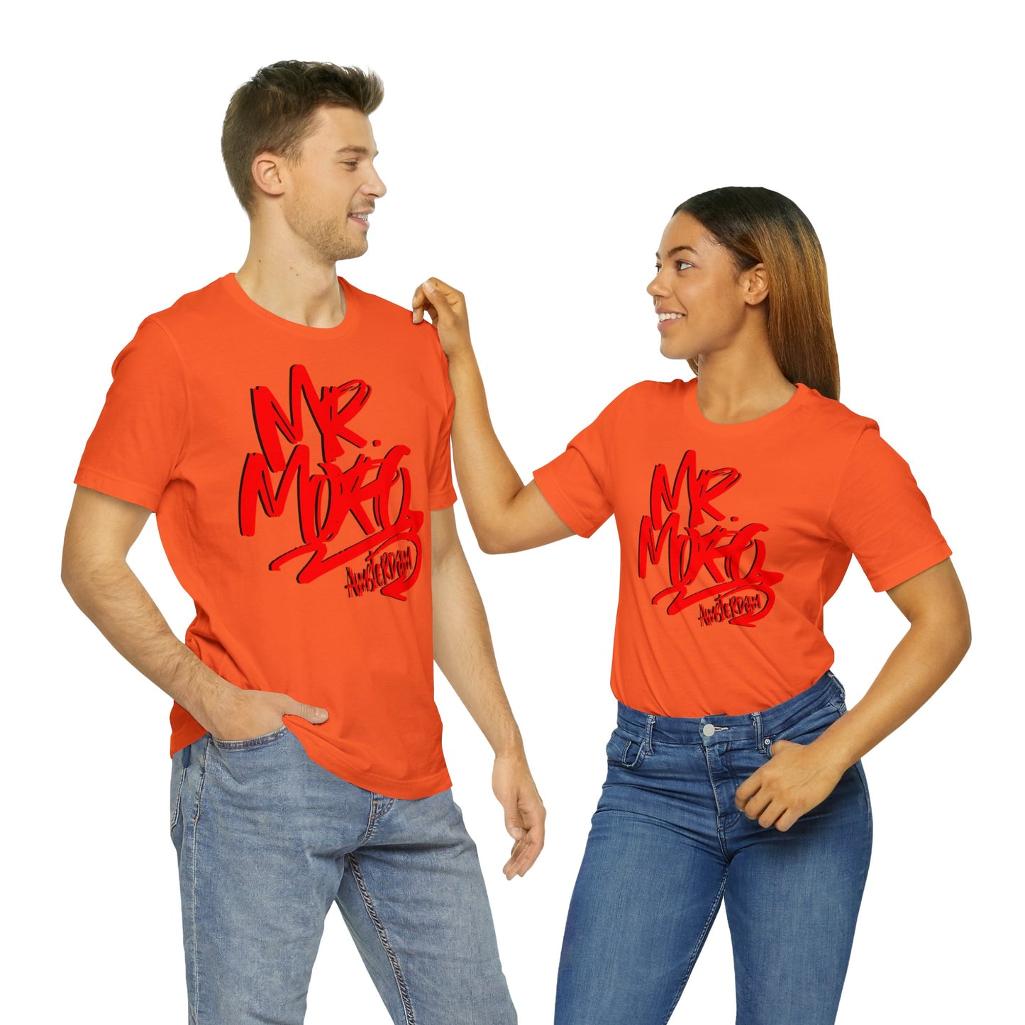 Mr.Moro Graffiti T-shirt Red/Black